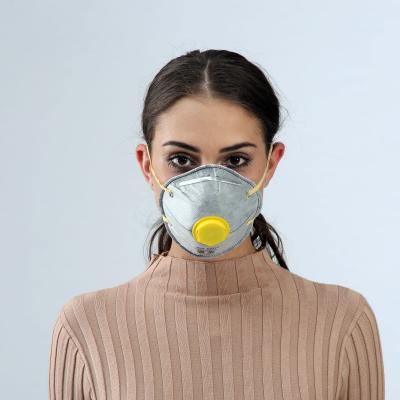 China Customized Disposable Dust Mask , FFP1/ FFP2 Cup Mask With Valve for sale