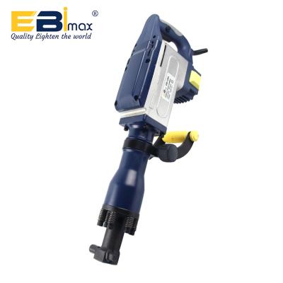 China Construction EBImax Machine Tools Demolition Hammemer EM-120A 23kg1500W 220-240V Rotary Hammer OEM Customized Pcs Color Steel Wood Package for sale