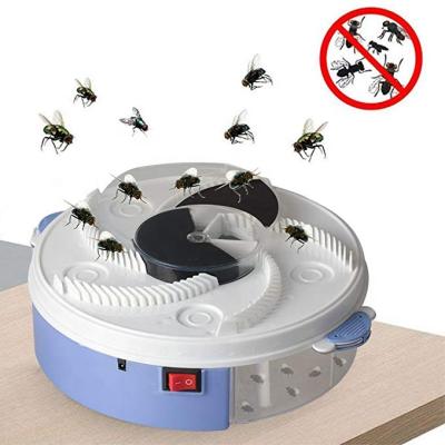 China Desktop Wholesale Price Electronic House Fly Trap Plastic USB Electric Automatic Fly Catcher for sale