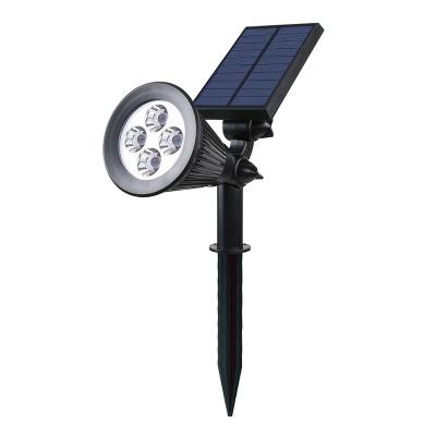 China Ip65 Waterproof Solar Garden Lighting Spot Lights Outdoor Led Solar Garden Floor Light Garden Lights for sale