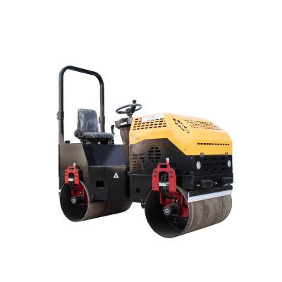 China Construction worksÂ   Factory price full 1.5T road roller high performance hydraulic water cooled double drum road roller for sale