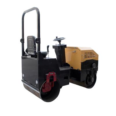 China Construction worksÂ   Mini Ride On High Performance Working Weight 2 Ton Double Drum Road Roller Vibrate Type Road Roller for sale