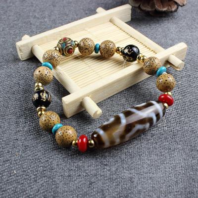 China CLASSIC Bodhi Bracelet Good Luck And Safe Retro Buddhism Bracelet Jewelry for sale