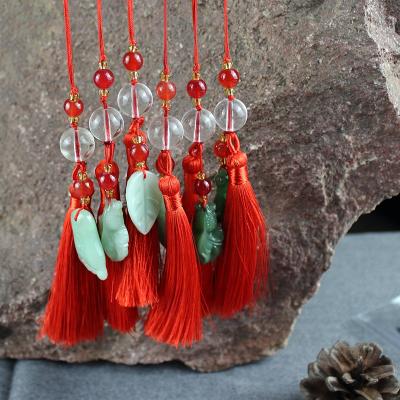 China Jewelry Making Retro Tassel Arming Rope Car Decoration Gift Pendant Clothes Key Chain Beaded Fringe Trim For Crafts for sale