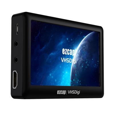 China Analog Recorder VIDEO to Digital Converter ezcap180 4.3 Inch LCD Screen CVBS Portable Composite VCR Analog Digital Converter for sale