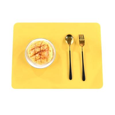 China Viable High Quality Professional Silicone Place Mat Around Place Kitchen Table Mats for sale