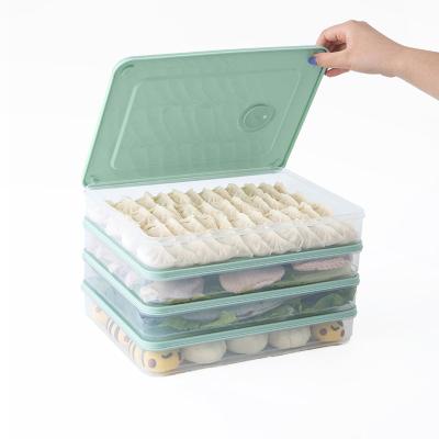 China Promotional cheap custom safety egg fridge dumpling storage box for sale