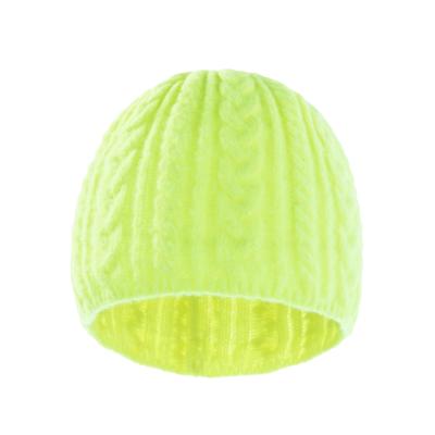 China COMMON Wholesale Hot Sale Fashion Women Winter Knit Neon Color Beanies Hat For Men's Ski Beanie Cap Outdoor Warm for sale