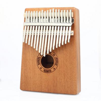 China High Quality Durable Using Wood Key Various Kalimba 17 Inch Mini Piano 23*19*7cm for sale