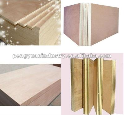 China 4*8 5mm Traditional COMMERCIAL OKUME /BINGTANGOR PLYWOOD for sale