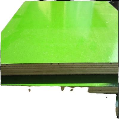 China Modern Green Plastic Sheet Faced Construction Plywood Price for sale