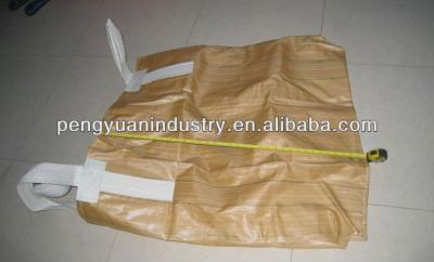 China Breathable jumbo ton bag/PP big Ton Bag in sales/white Fibc poly bulk bag One Ton Bag for sale