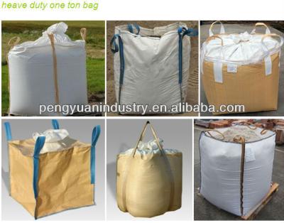 China Flexible U-Panel Container Ton Bag Breathable For Packing Stone , Coal CR for sale