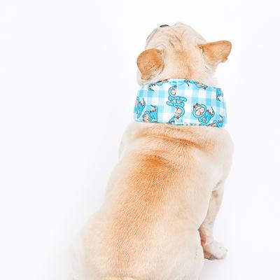 China Cool Stocked Yiwu Feishang Down Dog Summer Collars Heatstroke Prevention Scarf Neck Collars for sale