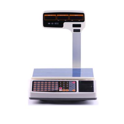 China Weight and Print Function 1/3000 Precision Receipt Scales Storage 1000 Plus Scale with Receipt Printer and Cash Drawer for sale