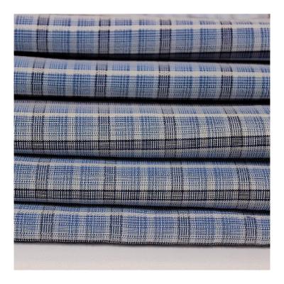 China Polyester Blend Abrasion-Resistant Modal Check Fabric For Shirt for sale