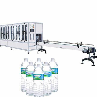 China Semi Automatic 2 L Hotels Water Bottle Filling Machine PLC Control Washing Of Bottles And Filling Machine for sale