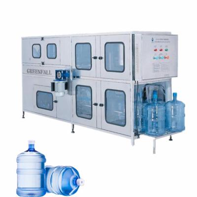 China Beverage Full Set Drinking Water Filling Machine With Washing And Capping For 3-10L Plastic Bottle for sale