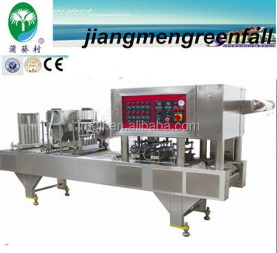 China Beverage water cup grading and sealing machine/automatic packing machine/price/manfacturer for sale