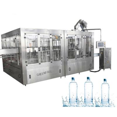 China Automatic Advanced Beverage Bottle Beverage Filling Machine / Bottled Water Making Machine for sale