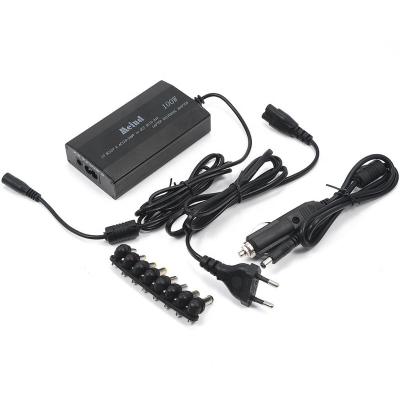 China LAPTOP 2 in 1 universal laptop charger 100w/120w AC110V-240V/DC10-14V to universal DC12V-24V adapter for home and car use for sale