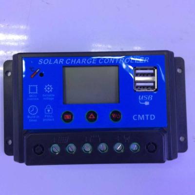 China No load loss< 10mA CMTD Series Solar Charge Controller 20A PWM Charge Mode for sale