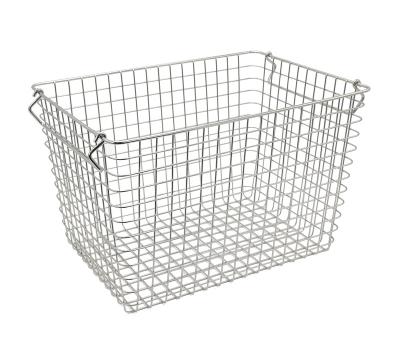 China Wholesale Wire Sustainable Kitchen Storage Organizer Picnic Warehouse Clothes Stainless Steel Basket for sale