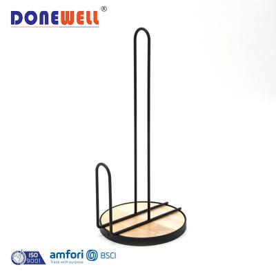 China Modern Premium Metal Iron Toilet Paper Holder Promotional Industrial Modern Holder for sale