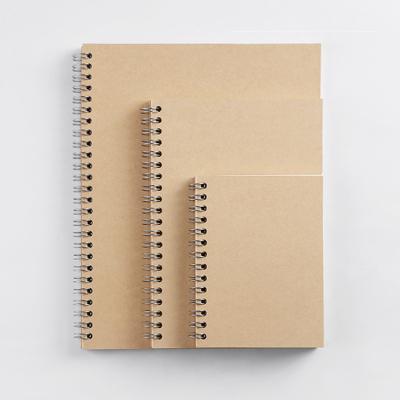 China Wholesale Custom A4 Printing Spiral Notebook Spiral Notebook Sketchbook For Drawing Paper for sale