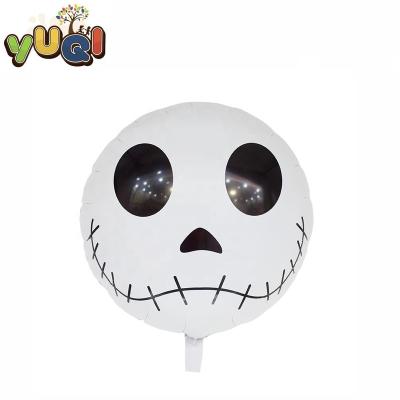 China Wholesale Happy Halloween Party A Variety Of Round Party Eco Film Inflatable Foil Balloons for sale