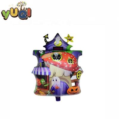 China Party Hot Sales Halloween Pumpkins With Various Shapes Cute And Funny Helium Foil Balloons for sale