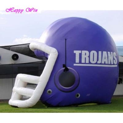 China Outdoor Inflatable Sports Helmet Baseball Commercial Advertising Promotion Large Inflatable Football Helmet For Sale for sale