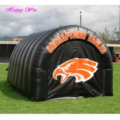 China Outdoor attractive cheap PVC inflatable tunnel promotion inflatable football tunnel for sale for sale