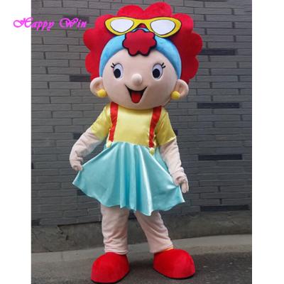 China Activity plush princess mascot costume/promotion advertising advertising cartoon character mascot costumes walking mascot for sale for sale