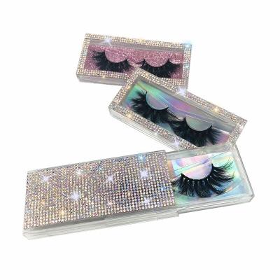 China Wholesale Private Label Soft Natural 100% Real Mink Lashes 3D Mink Eyelash From Eyelash Sellers for sale