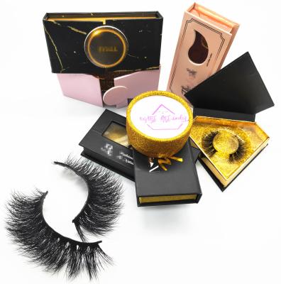 China Natural Soft Box 3D Mink Eyelashes from Mink Eyelash Custom Eyelash Packaging Wholesale for sale