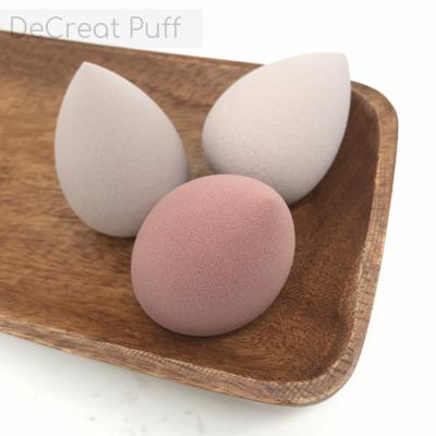 China Super Soft Makeup Powder Puff Sponge Microfiber Beauty Puff Private Label Puff Egg for sale