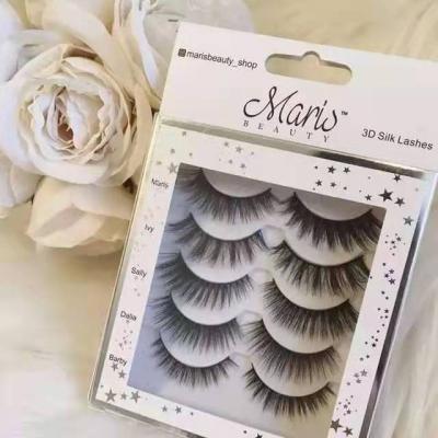 China Private Label 3D Faux Mink Eyelashes Natural Soft Wholesale False Mink Eyelashes for sale