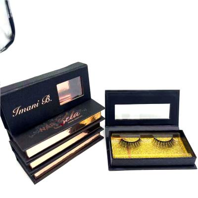 China Natural Soft False 3D Mink Eyelashes Mink Eyelash Vendor Customized Lashes Boxes for sale