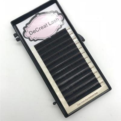 China Line 16 C/D Loop Best Natural Soft Soft Individual Eyelash Extension for sale