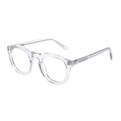 China New Unisex Blue Anti Ray Frame-makers Acetate Optical Eyewear Eyeglass For Women for sale