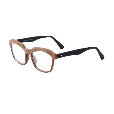 China Retro Unisex Vintage Reading Myopia Glasses Frame Square Acetate Optical Glass Oculos Eyewear for sale