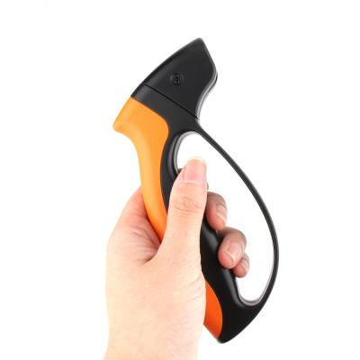 China Stocked Small Carbide Hunter Camper Portable Knife Scissors Sharpener Wholesale Outdoor Travel Tool for sale