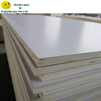 China 16MM white high quality interior melamine plywood for sale