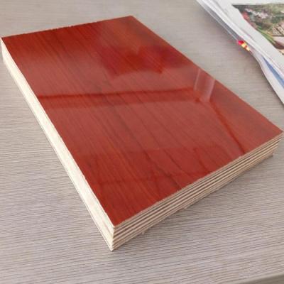 China Hotel Furniture Category Cherry Polyester Plywood for sale