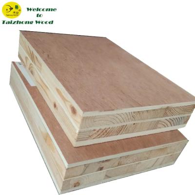 China Excellent 30MM furniture block board or decoration plywood for door leaf for sale