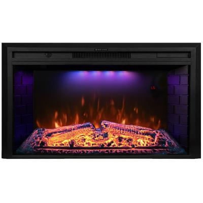 China High Quality Hotel Luxstar 2022 Electric Fireplace, 30 Inch Remote Control Led Flame Effect Fireplace Insert Indoor Heaters True for sale