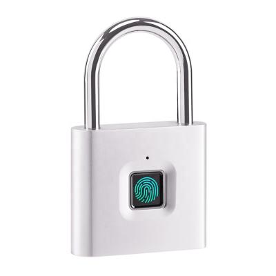 China Modern Manufacturer Customizable Prompt Open Fingerprint Padlock For Furniture for sale