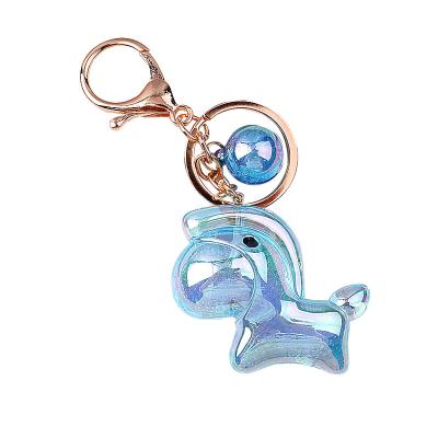 China Fashionable.Popular.Ladies Creative Acrylic Colorful Pony Key Chain Doll Bag Pendant for sale