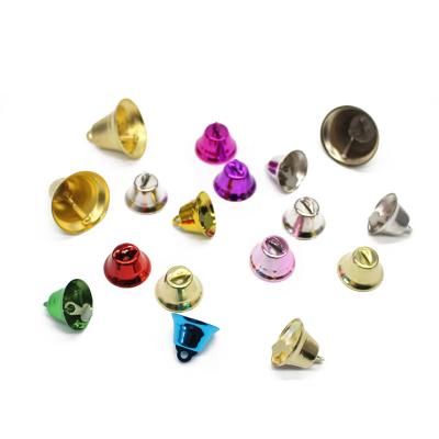 China Fashionable.Popular.Ladies Wholesale DIY Factory Jewelry Accessories Vacuum Environmental Protection Mixed Color Horn Electroplating Christmas Bell for sale